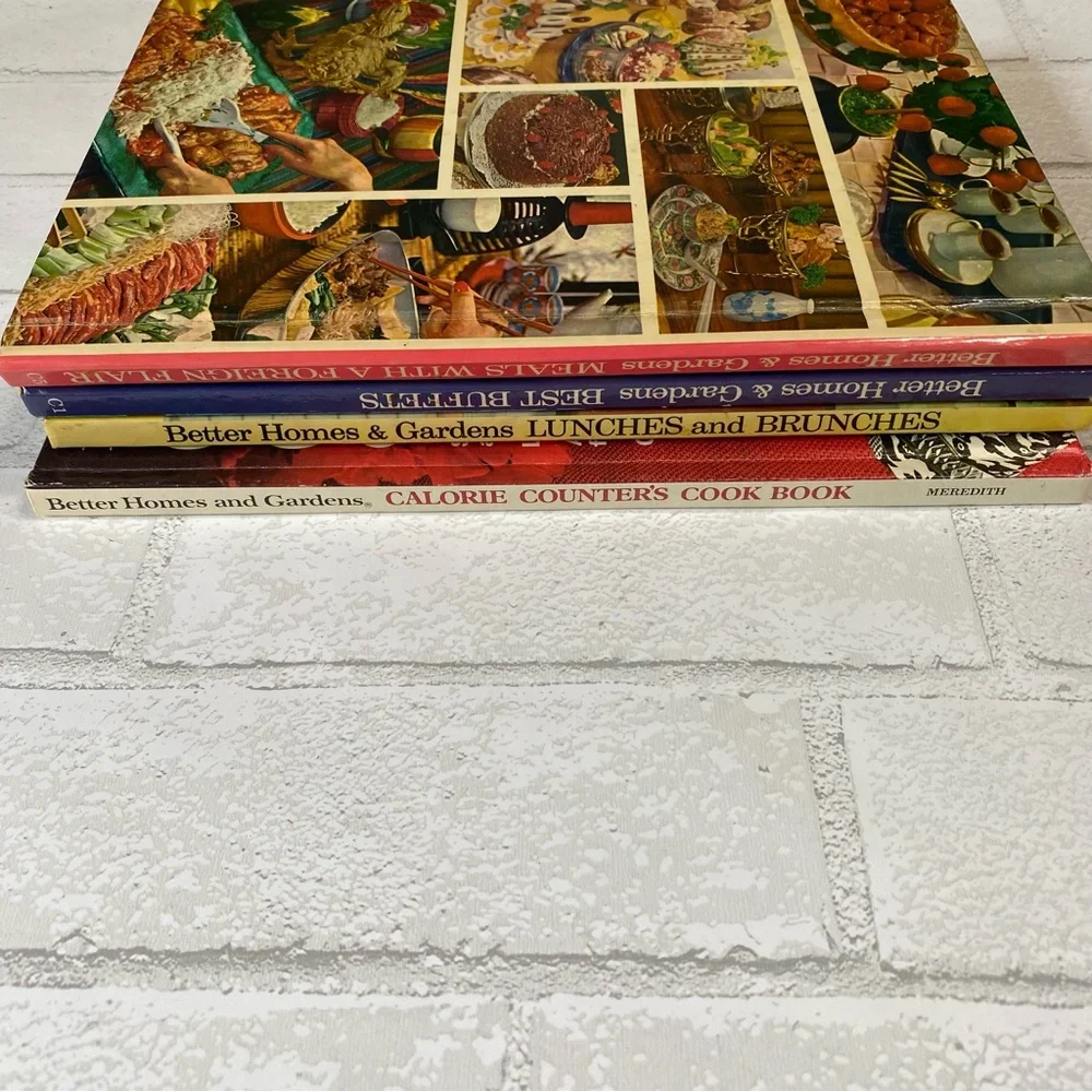 Vintage Better Homes and Gardens‎ Books/Cookbooks